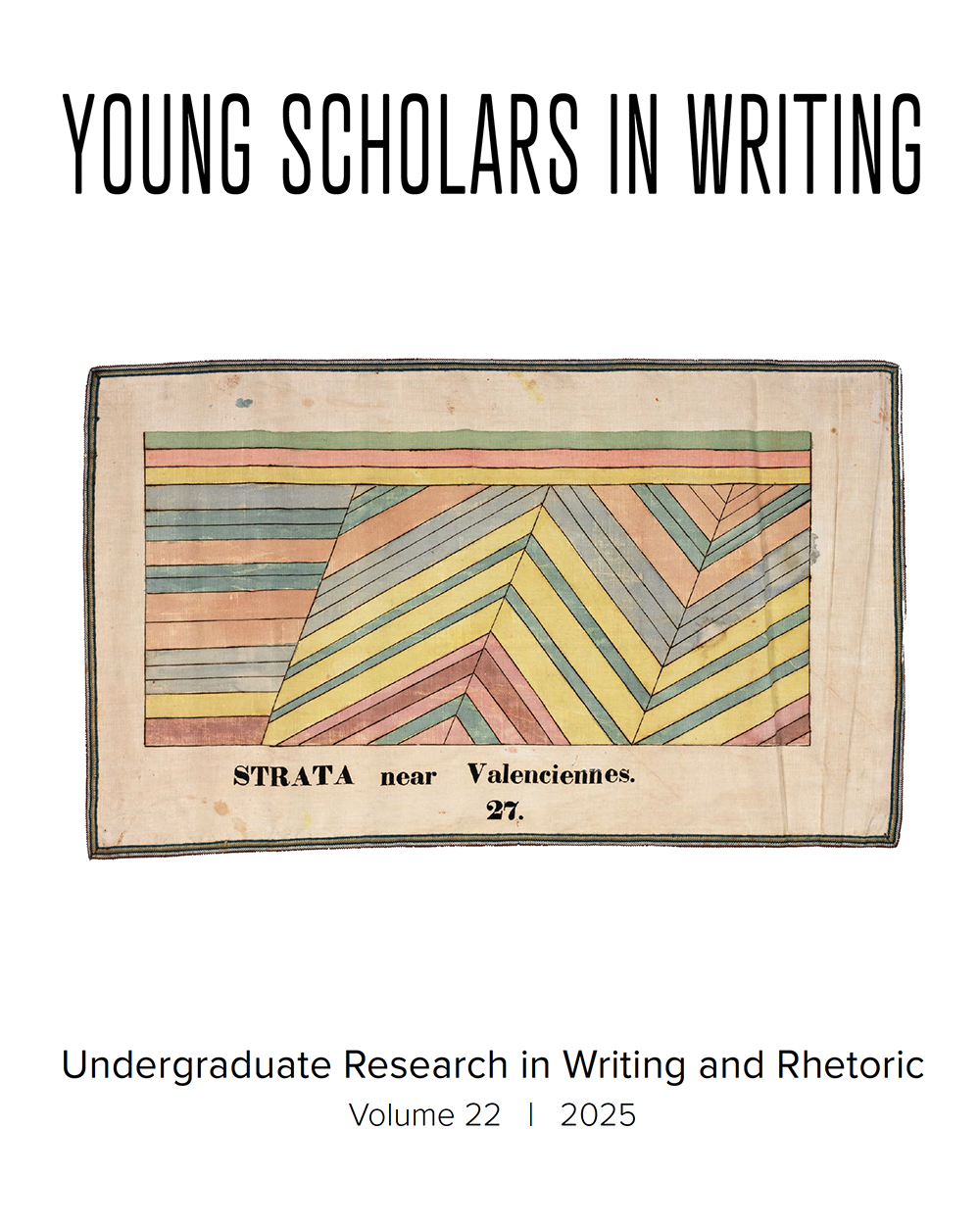 Hitchcock, Orra White. “Orra White Hitchcock drawing of strata near Valenciennes.” 1828–1840, Archives & Special Collections, Amherst College.